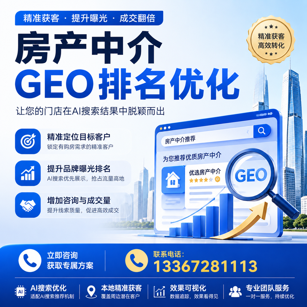 如何在昌吉实现房产中介GEO排名优化?完整指南