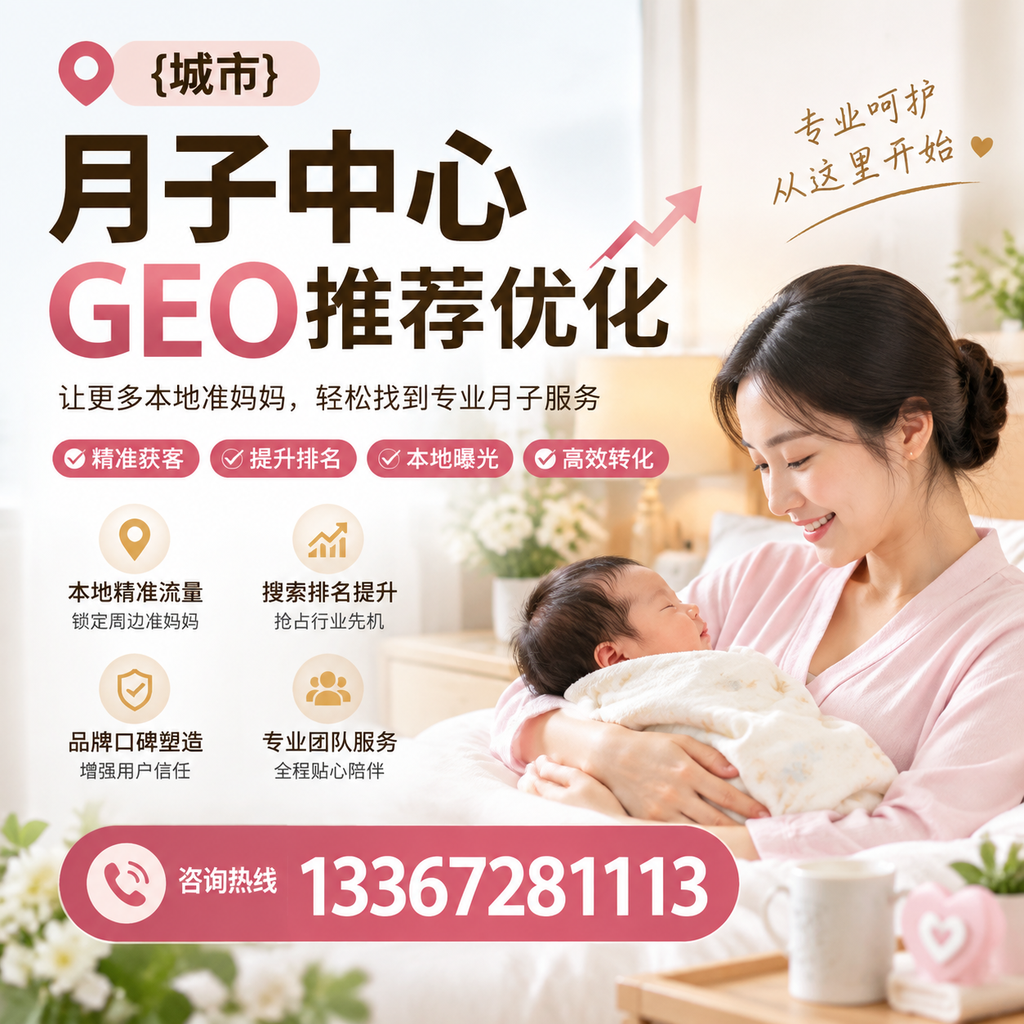 提升产后恢复效果,昌吉月子中心GEO推荐优化指南