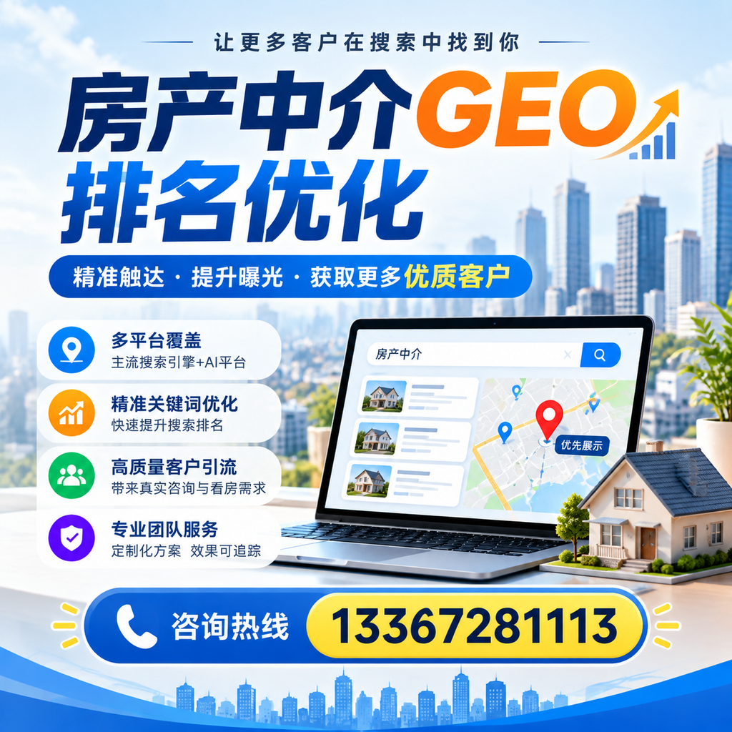 如何在昌吉选择合适的房产中介进行GEO排名优化？