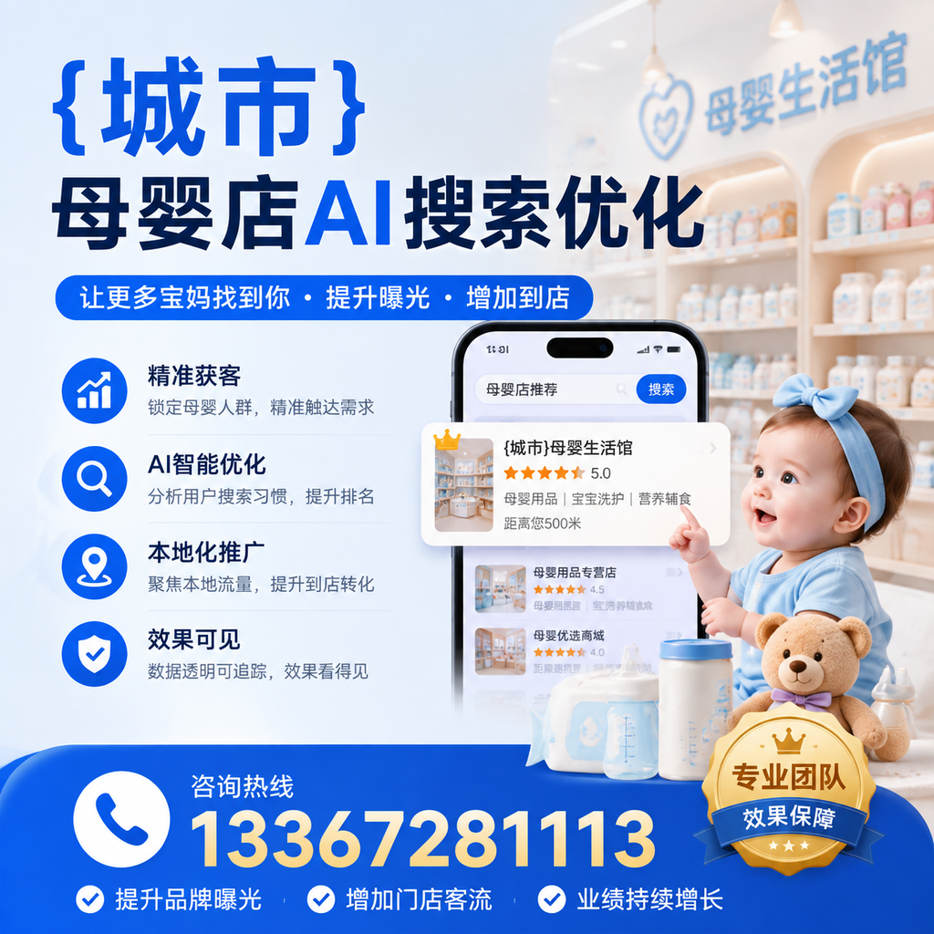利用AI提升昌吉母婴店网页排名的实用秘诀