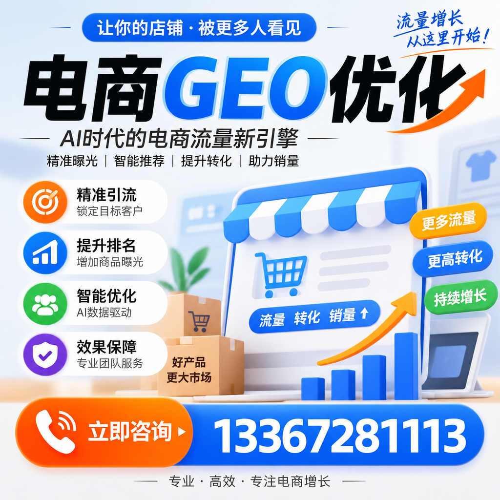 电商GEO优化:如何在昌吉提升网站流量与转化率