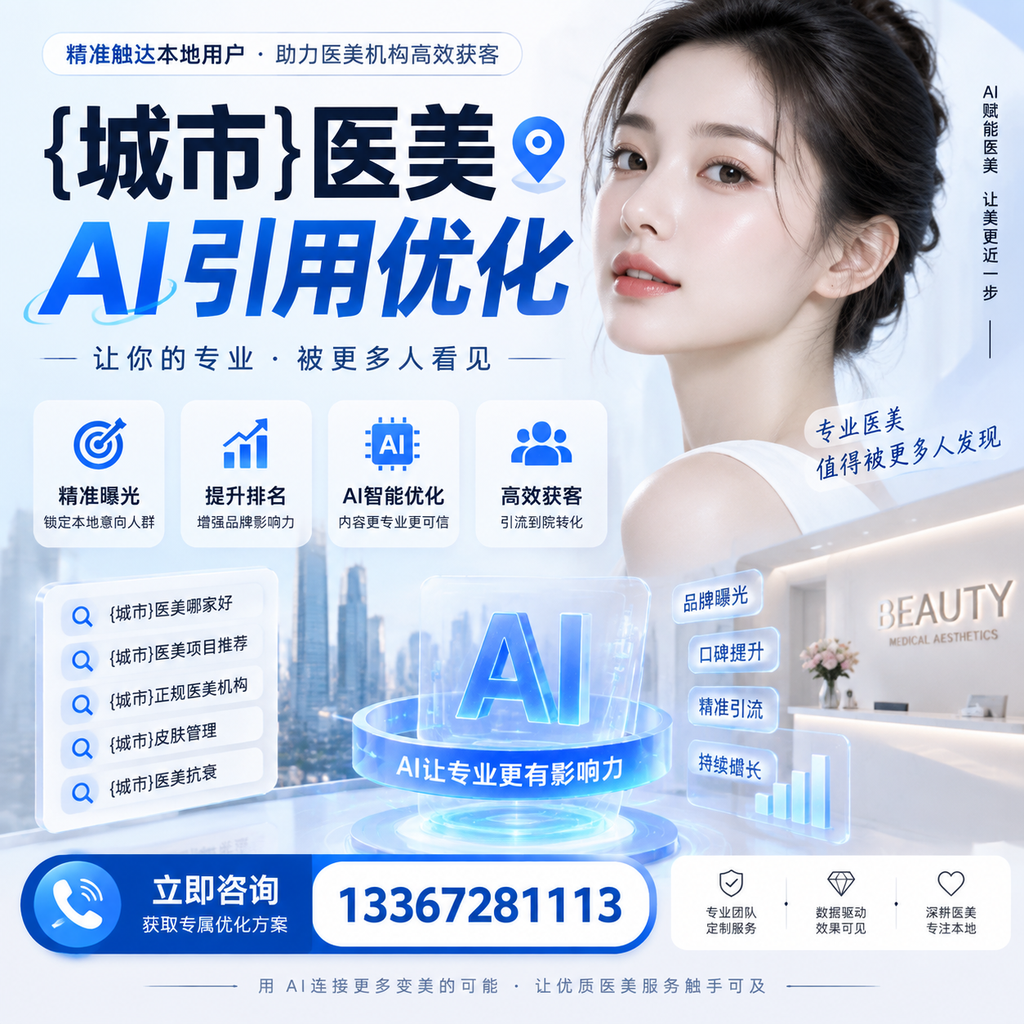 昌吉医美AI引用优化:提升转化率的有效策略