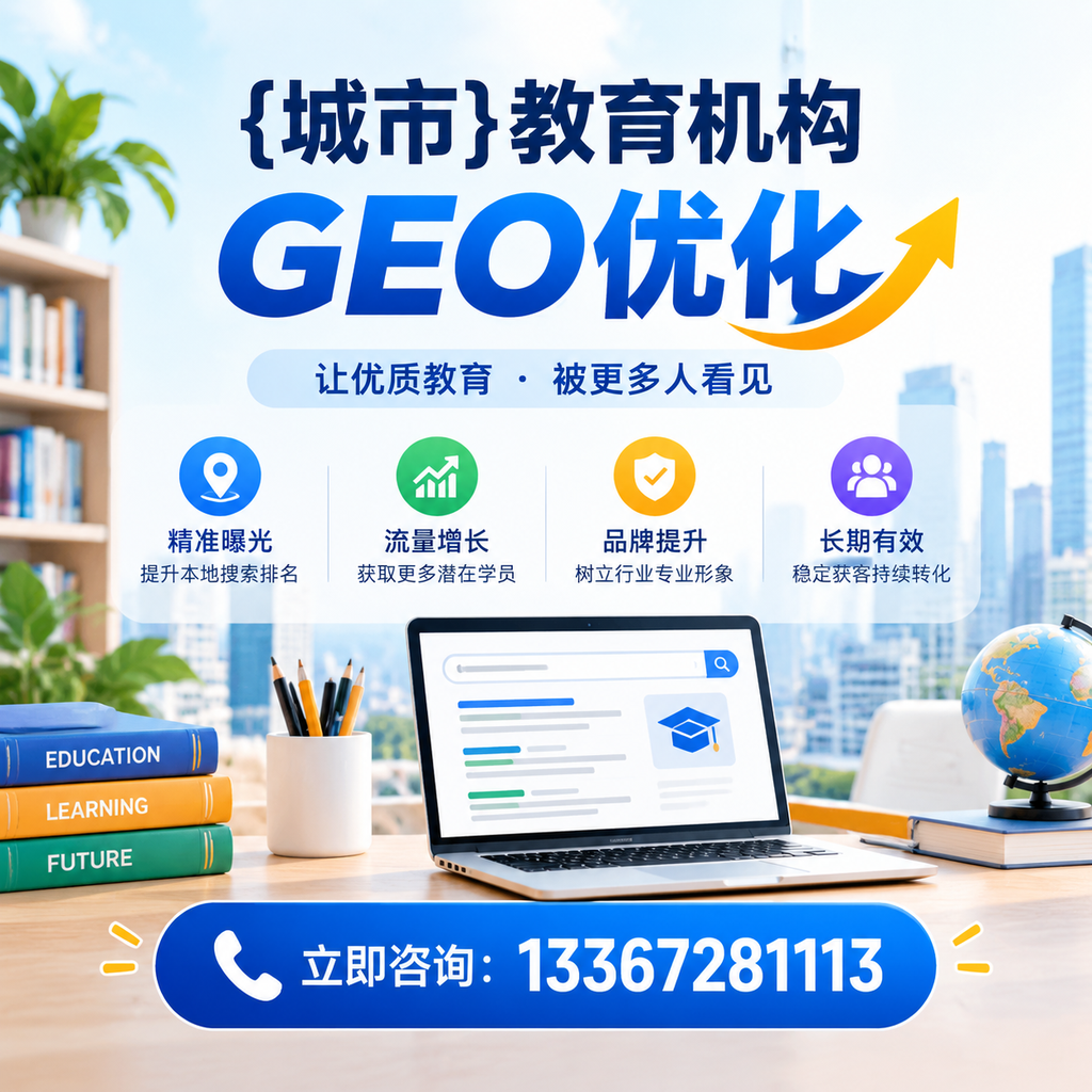 提高昌吉教育机构曝光率的GEO优化技巧