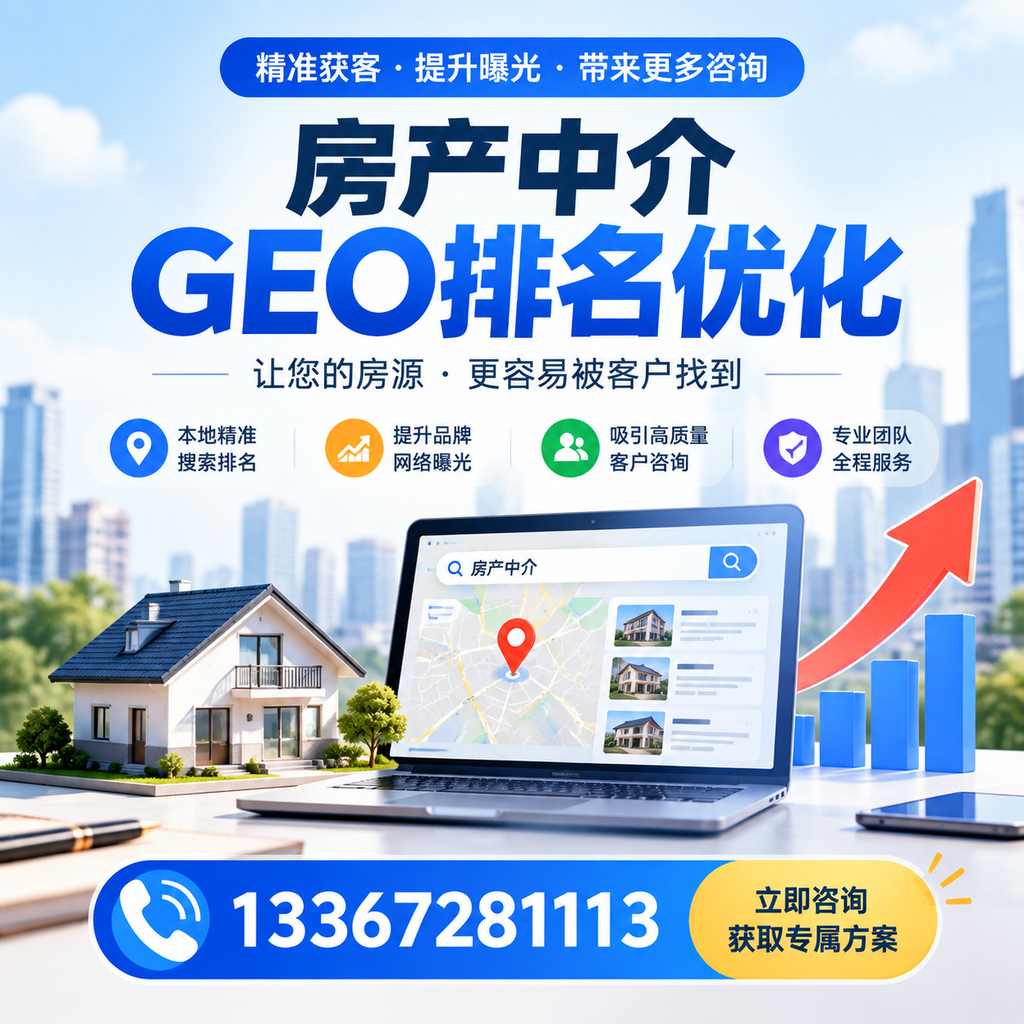 房产中介GEO排名优化工具推荐，助力昌吉业务