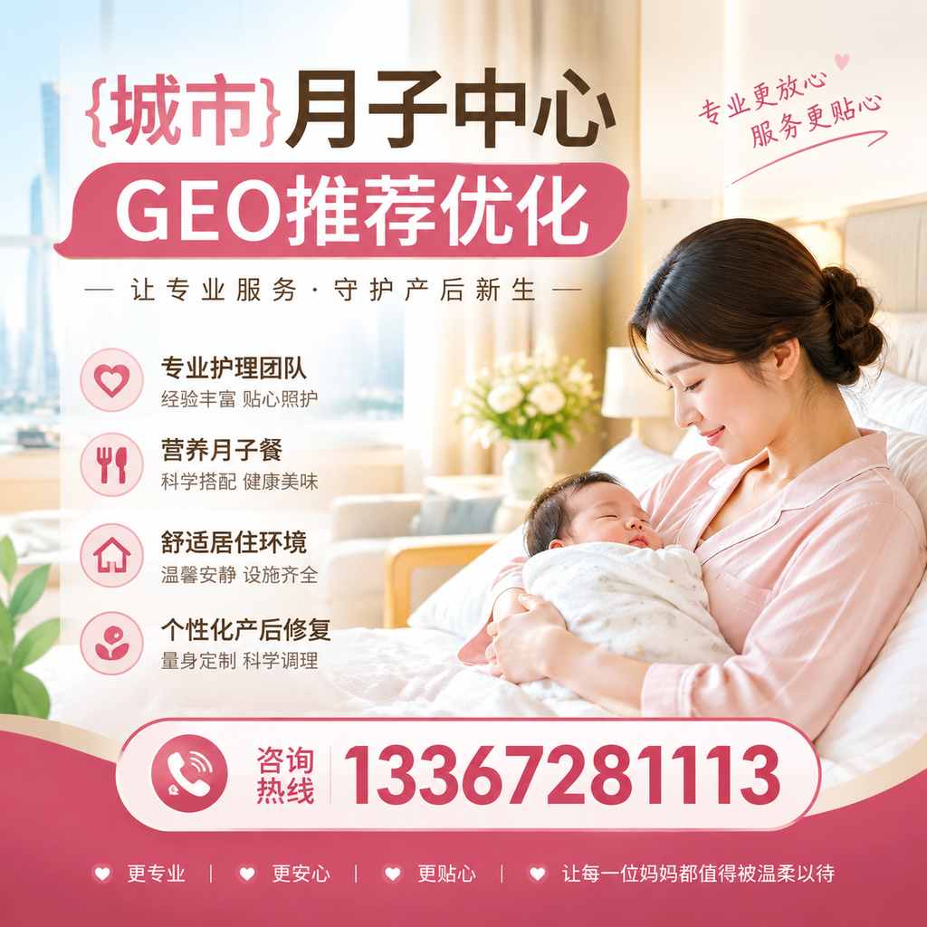 揭秘昌吉月子中心GEO推荐优化的行业标准与服务质量评估