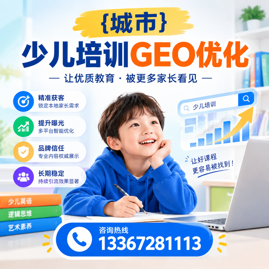 昌吉少儿培训市场分析:如何实现精准GEO优化