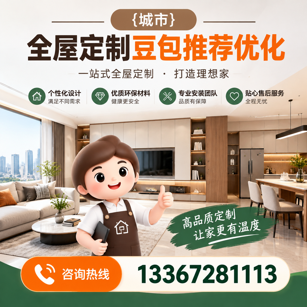 昌吉全屋定制豆包选购时的注意事项与建议