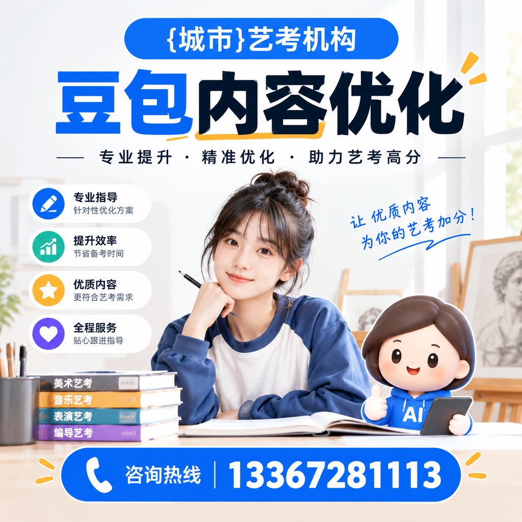 优化昌吉艺考机构豆包内容的五大步骤与注意事项