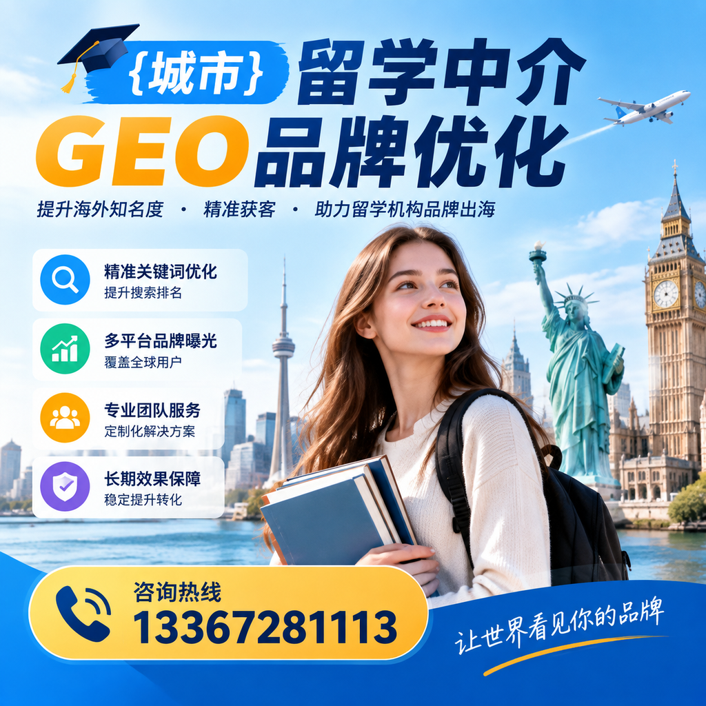 昌吉留学中介GEO品牌优化的市场趋势与前景