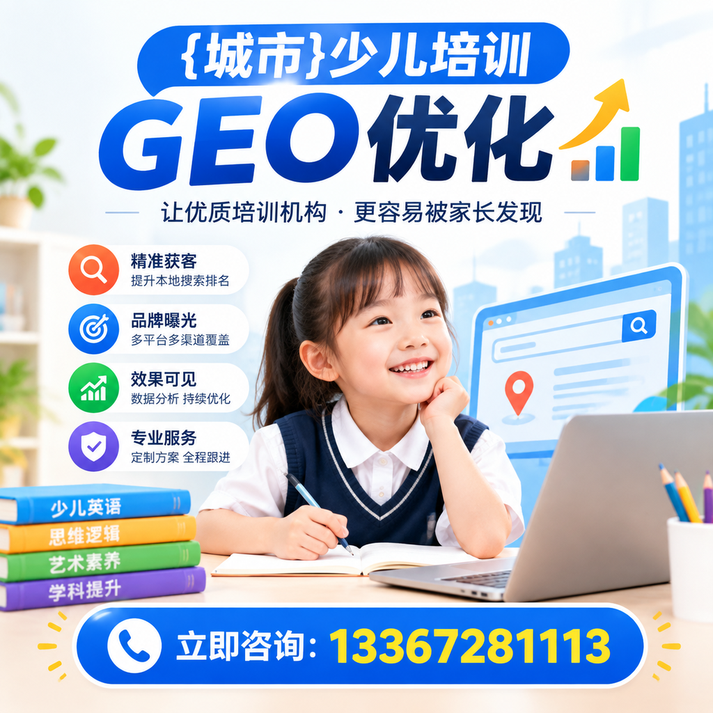 昌吉少儿培训GEO优化的三大关键因素解析