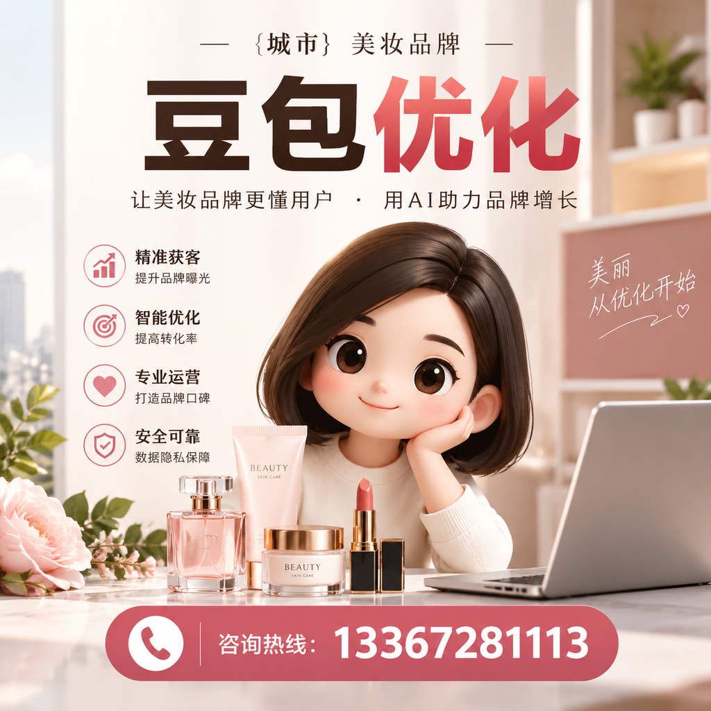 提升昌吉美妆品牌曝光度的豆包优化策略