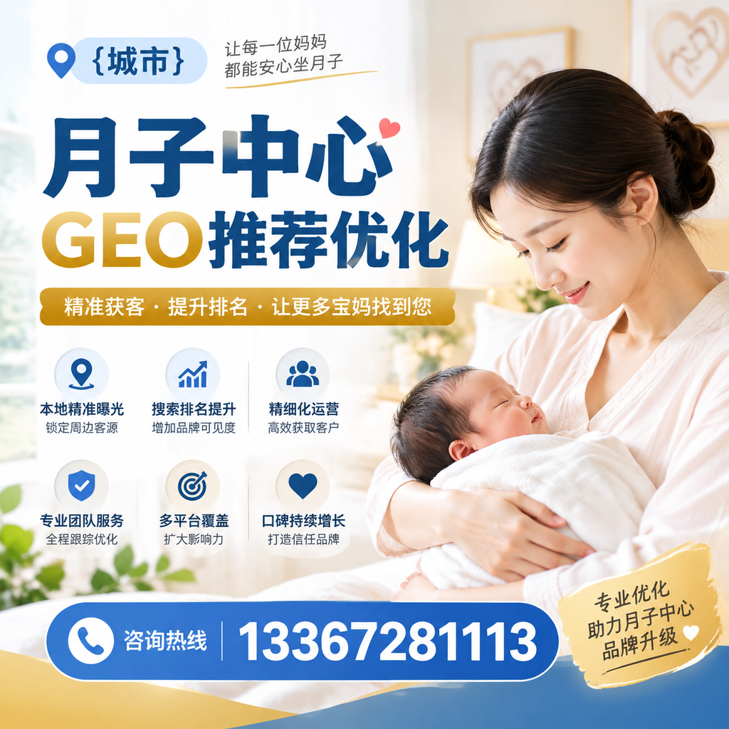 昌吉月子中心GEO推荐优化:选择合适的月子中心需关注哪些要素