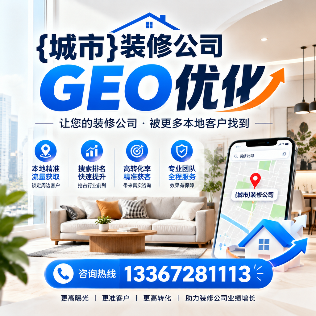 掌握昌吉装修公司GEO优化，提升客户转化率