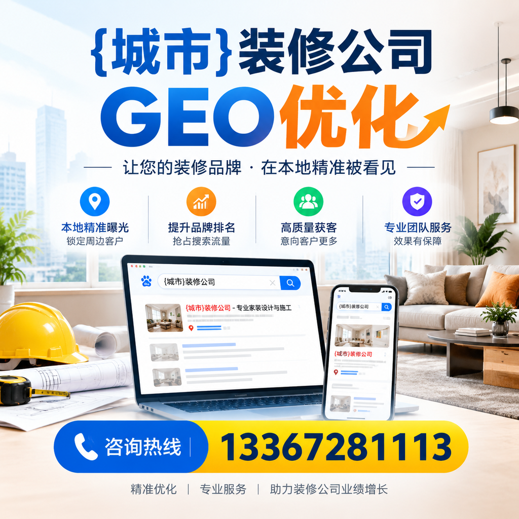 掌握昌吉装修公司GEO优化，提升客户转化率