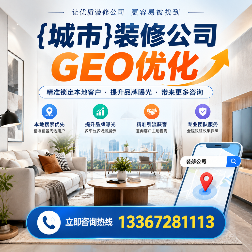 昌吉装修公司GEO优化的最新技术与工具推荐