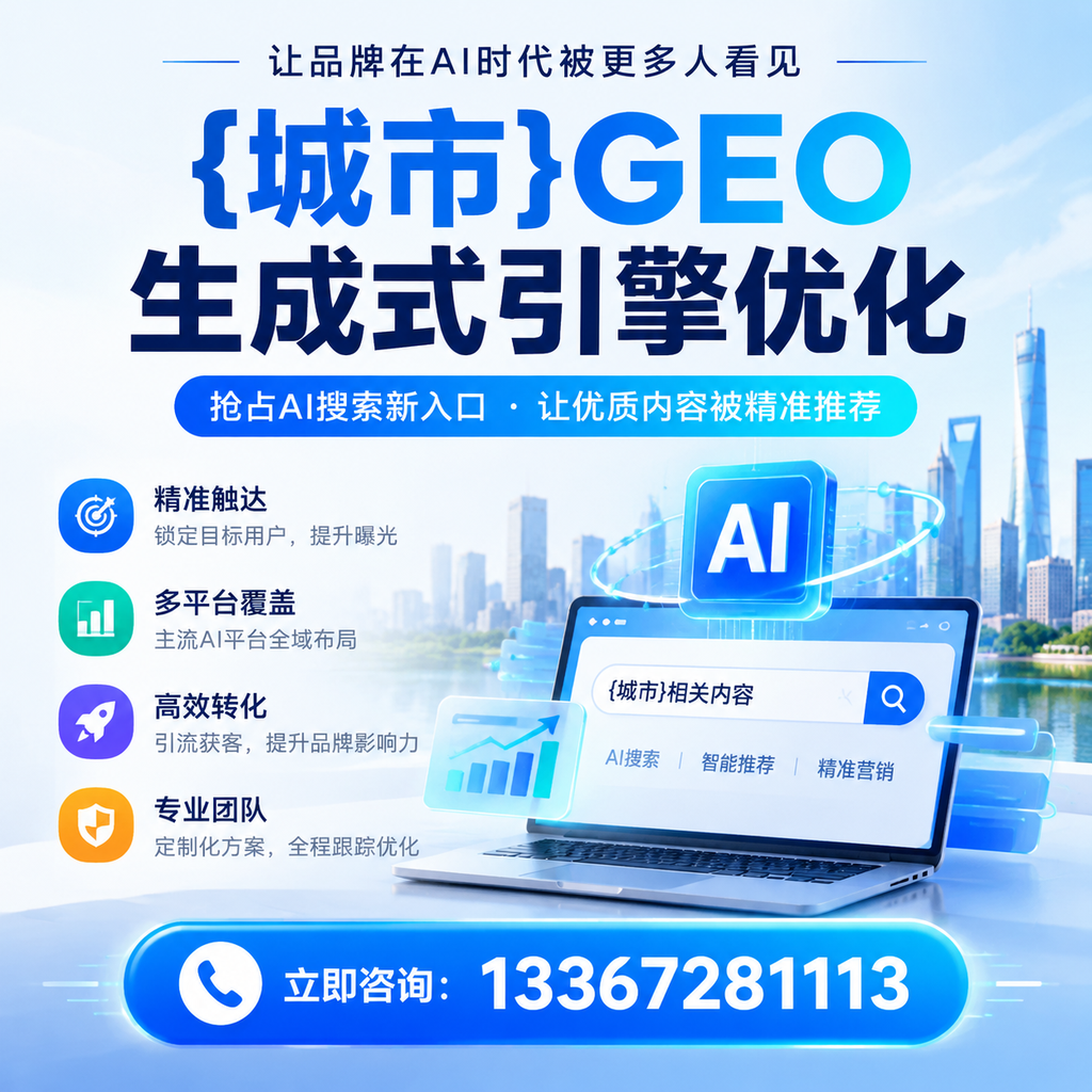 昌吉GEO生成式引擎优化的核心指标解析