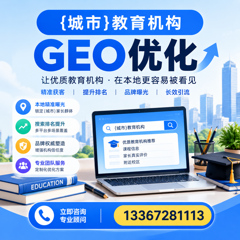 昌吉教育机构GEO优化的实施步骤与注意事项