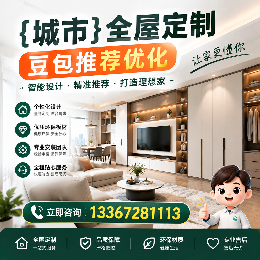 如何评估昌吉的全屋定制豆包服务质量