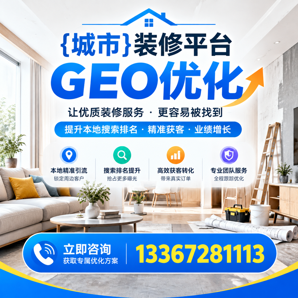 昌吉装修平台GEO优化：常见误区及如何避免