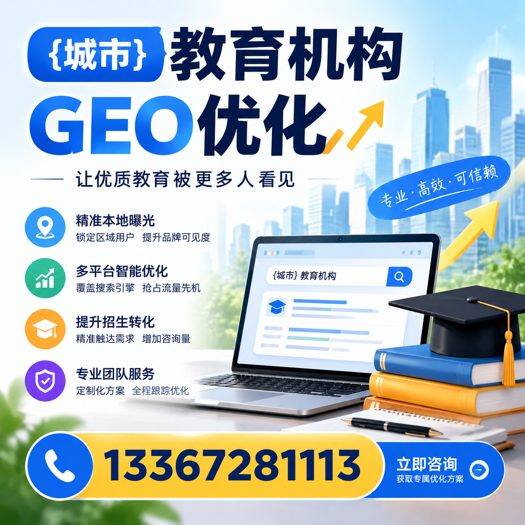 昌吉教育机构GEO优化的核心要素与实施步骤
