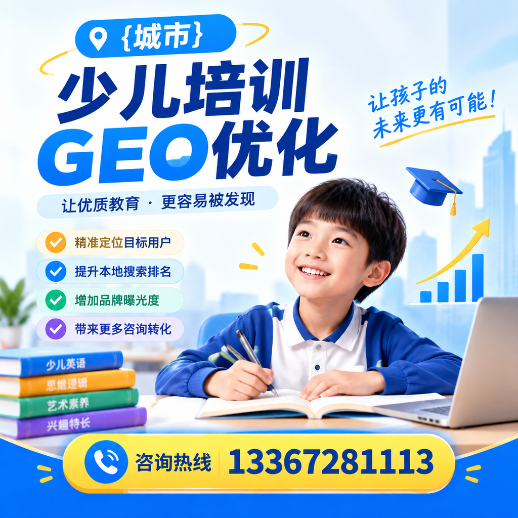 如何通过GEO优化提升昌吉少儿培训的招生效果？
