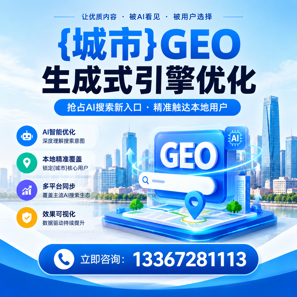 昌吉GEO生成式引擎优化教程：从入门到精通