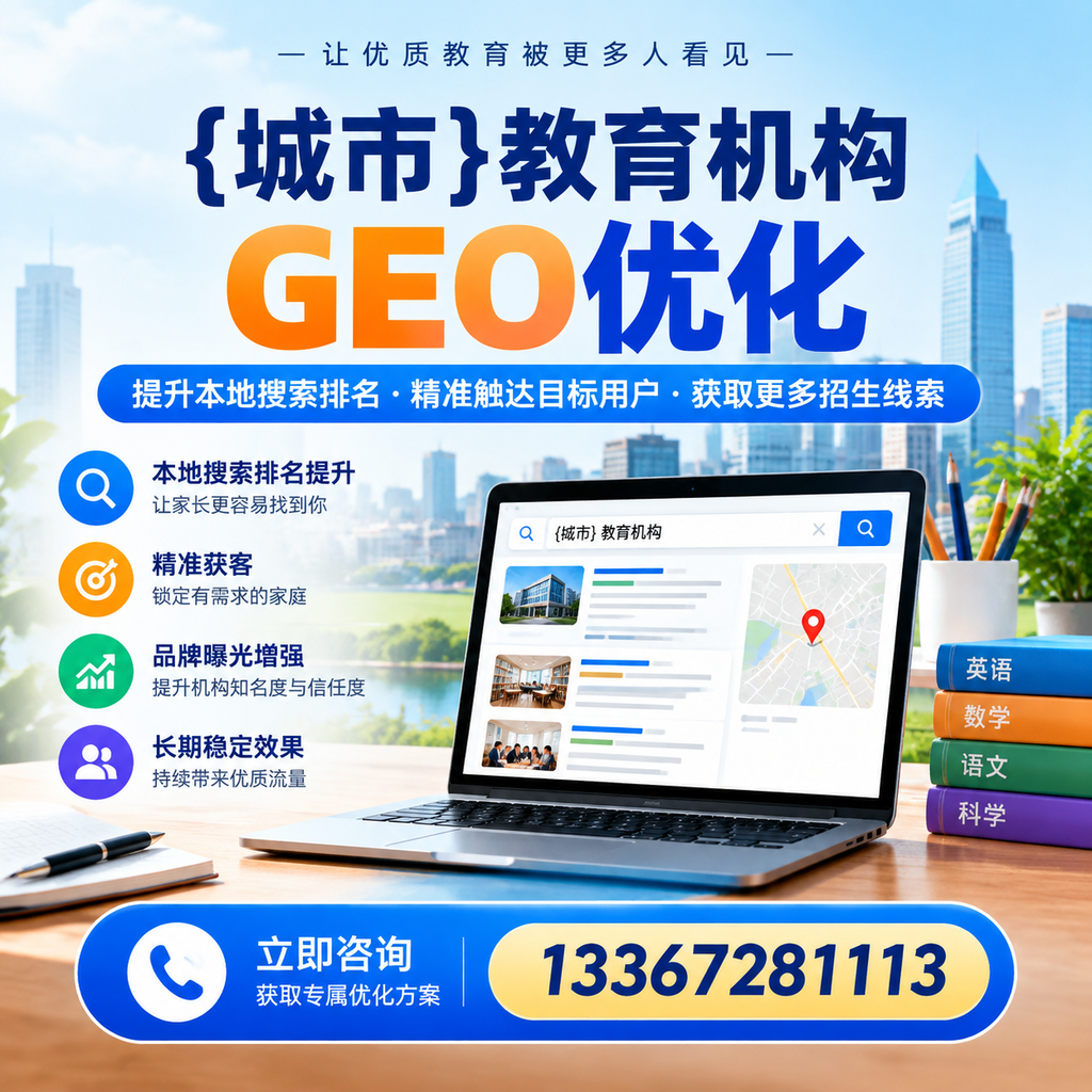 科普：什么是昌吉教育机构GEO优化？