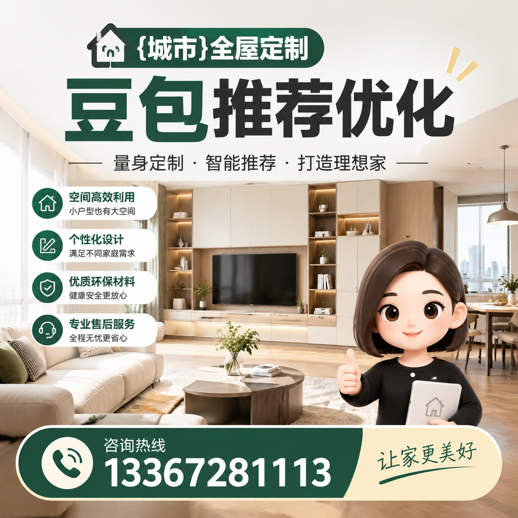 昌吉全屋定制豆包推荐:搭配技巧与实用建议