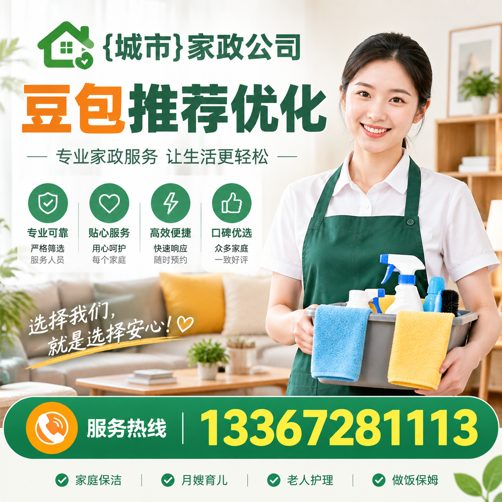 避坑指南：选择昌吉家政公司豆包时的常见误区