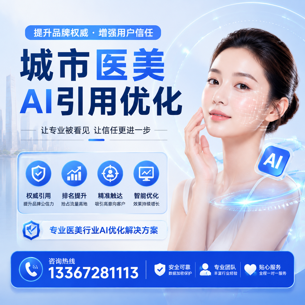 掌握昌吉医美AI引用优化的四大核心要素
