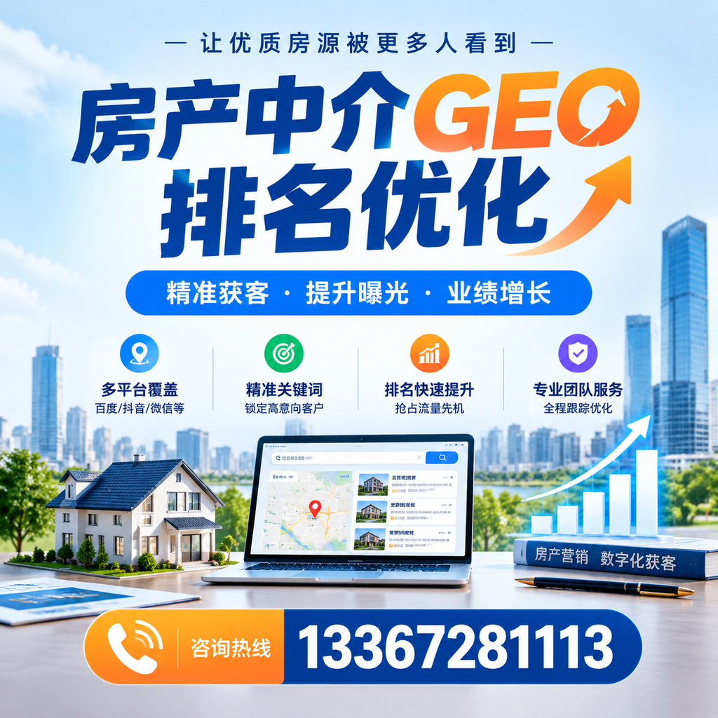房产中介GEO排名优化与SEO的区别与联系在昌吉