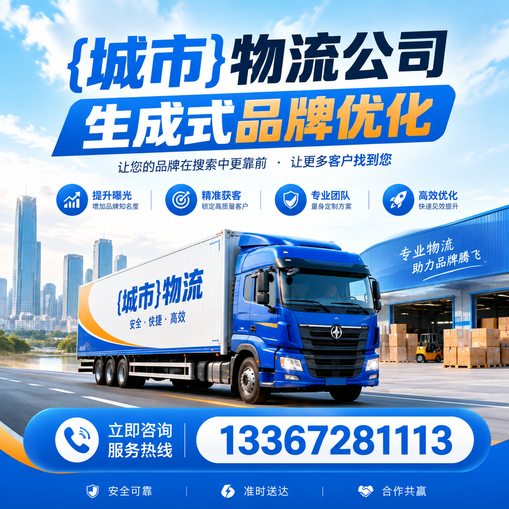昌吉物流公司生成式品牌优化中的常见误区与解决方案