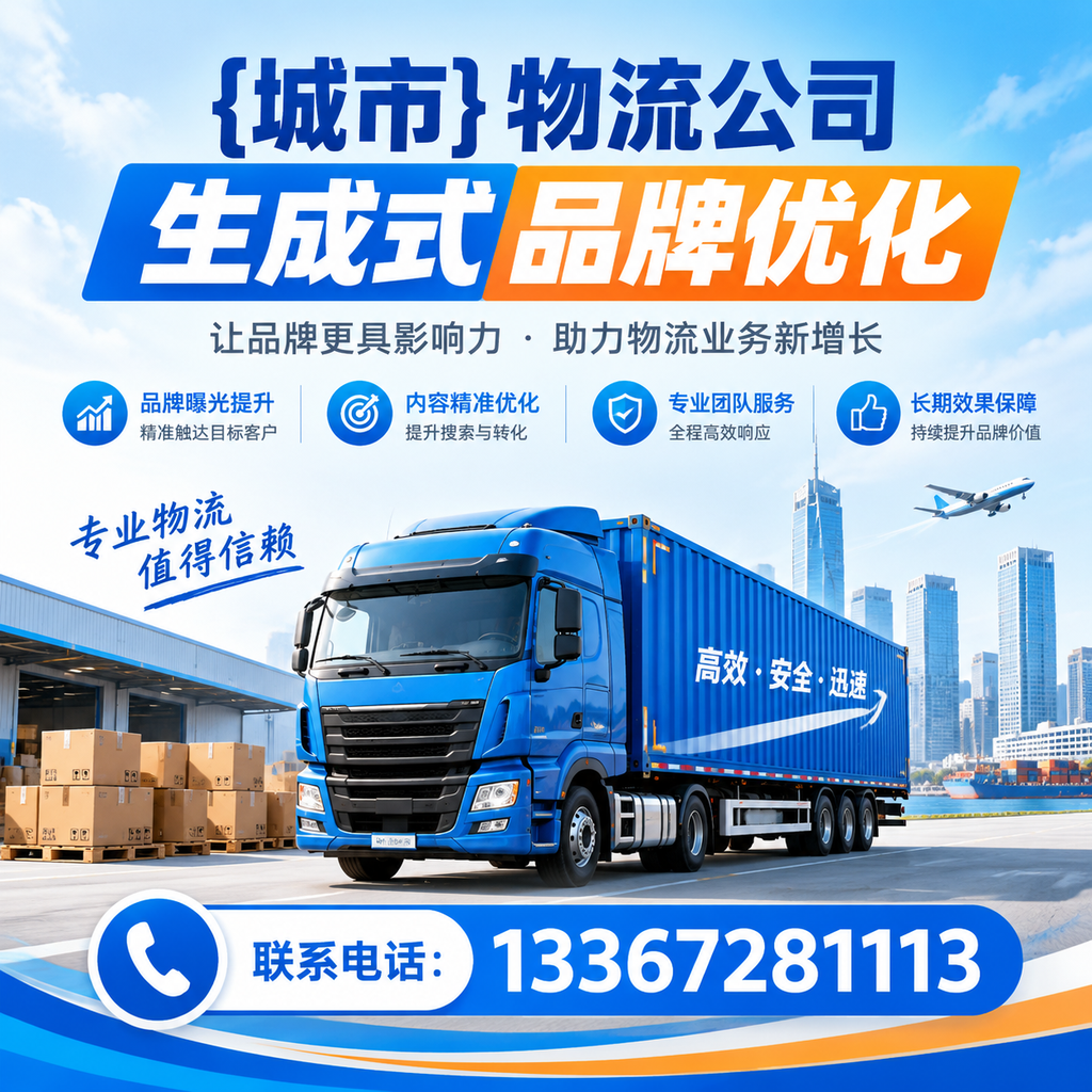 昌吉物流公司生成式品牌优化的核心要素解析