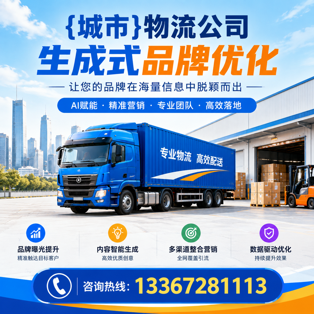 昌吉物流公司生成式品牌优化的行业趋势与前景