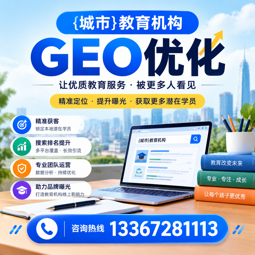 昌吉教育机构GEO优化常见误区及其解决方案