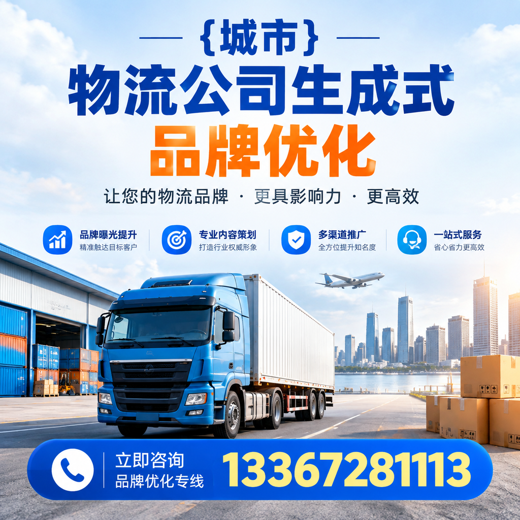 深入了解昌吉物流公司生成式品牌优化的策略与技巧