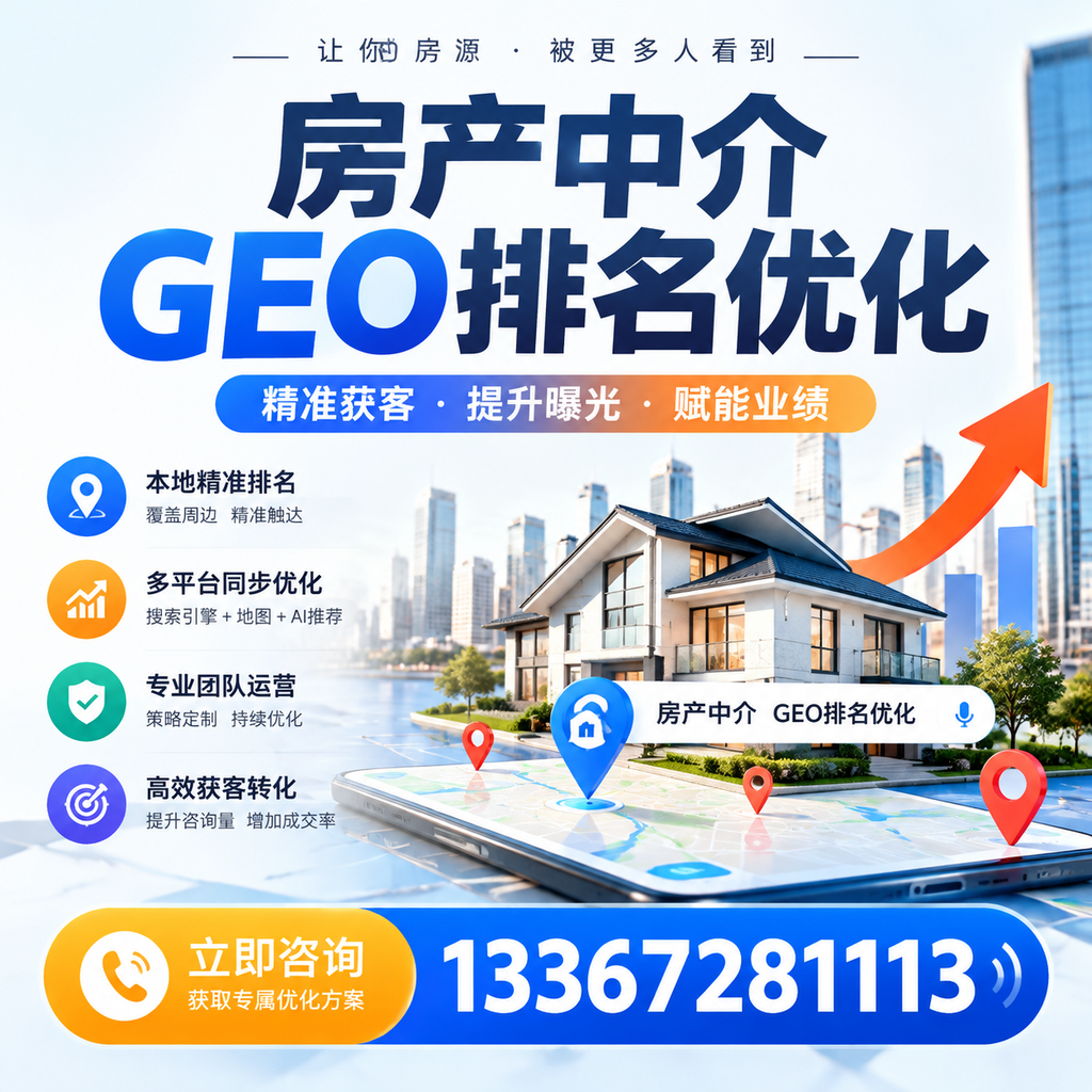 如何借助内容营销提升房产中介GEO排名？
