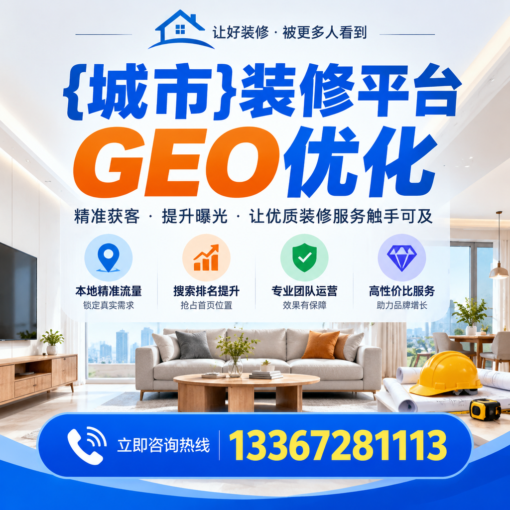 揭秘昌吉装修平台GEO优化背后的数据分析