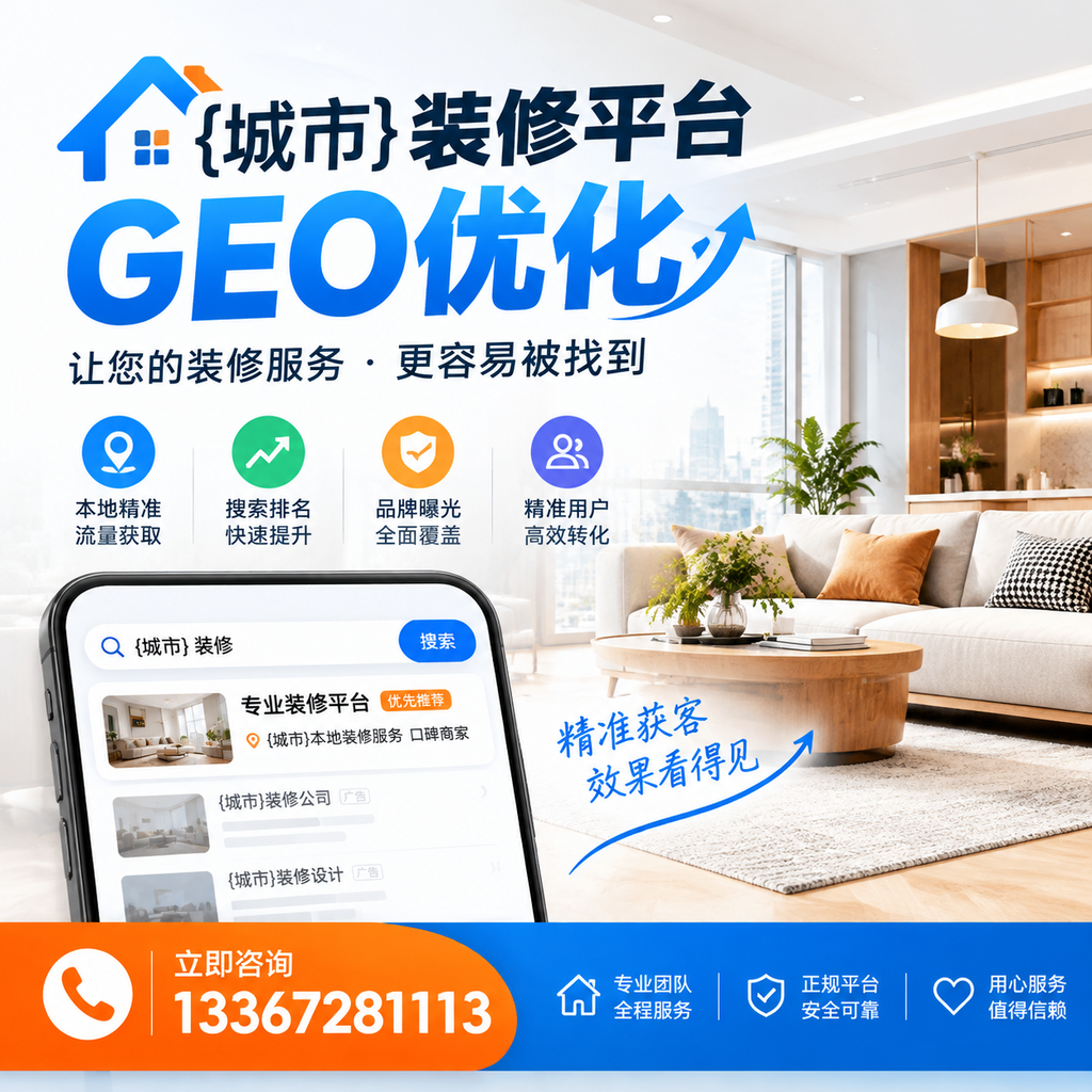 揭秘昌吉装修平台GEO优化背后的数据分析