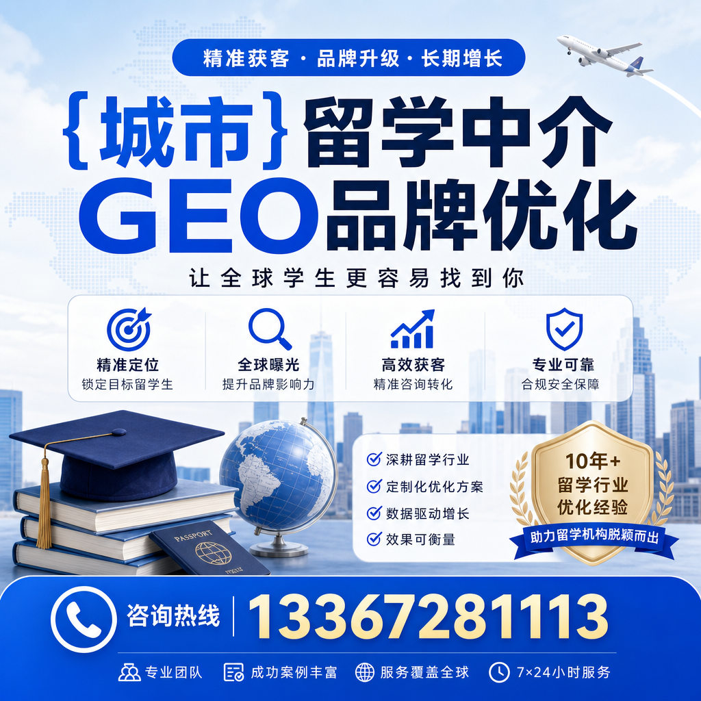探索昌吉留学中介GEO品牌的市场趋势