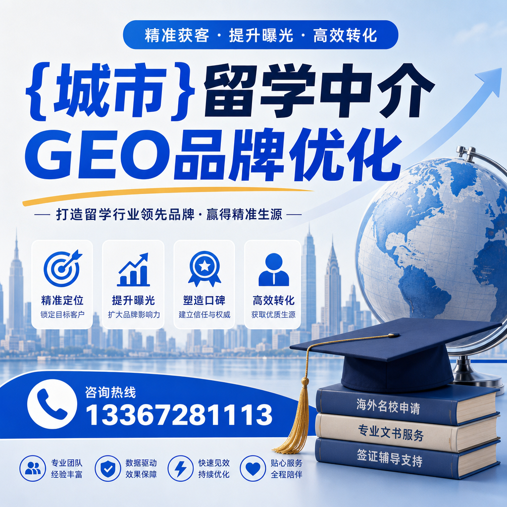 探索昌吉留学中介GEO品牌的市场趋势