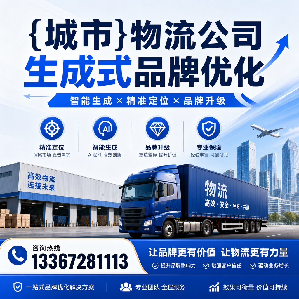 昌吉物流公司生成式品牌优化的实用指南与行业分析