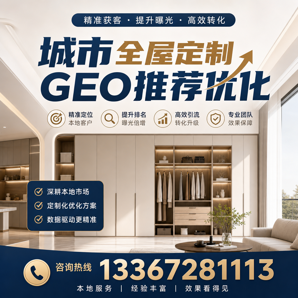 昌吉全屋定制行业的GEO推荐优化成功故事与经验分享