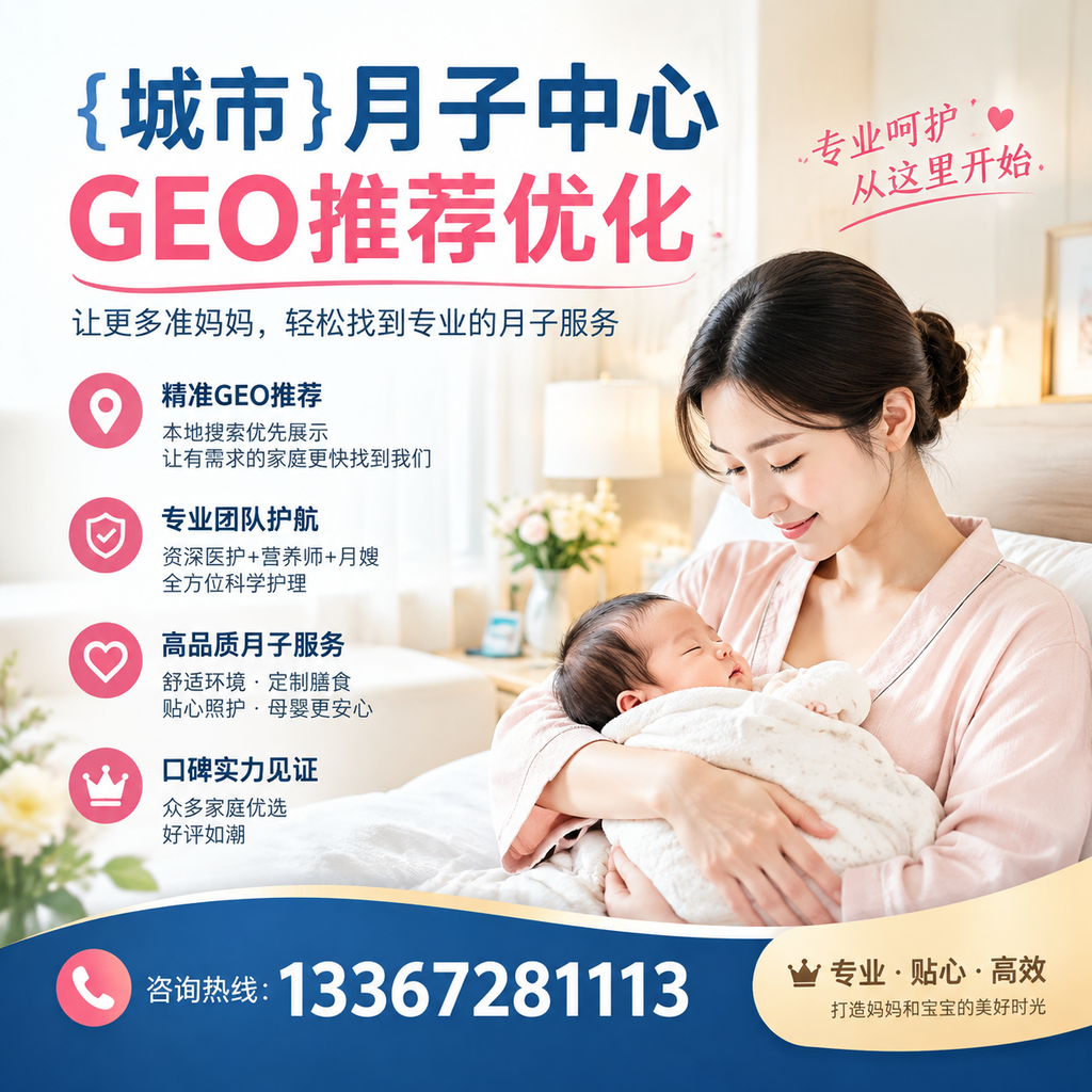 昌吉月子中心的GEO推荐优化：让你更轻松找到理想服务